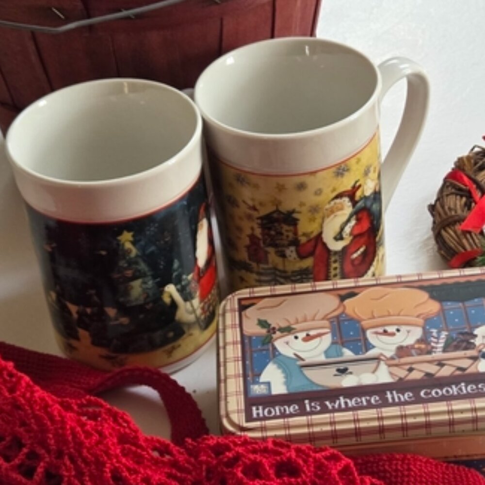 Corningware Vintage Coral Mugs x5 - Picture 9 of 16